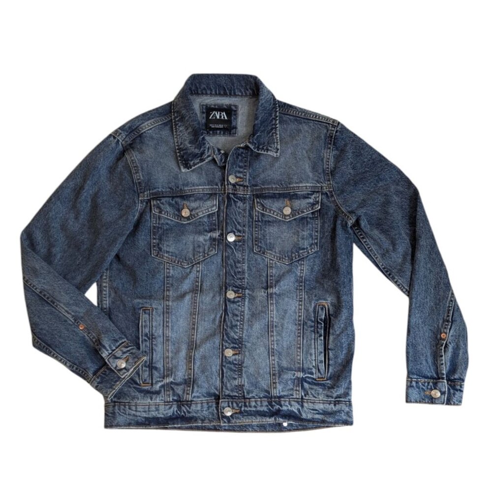 Zara Indigo Denim Jacket